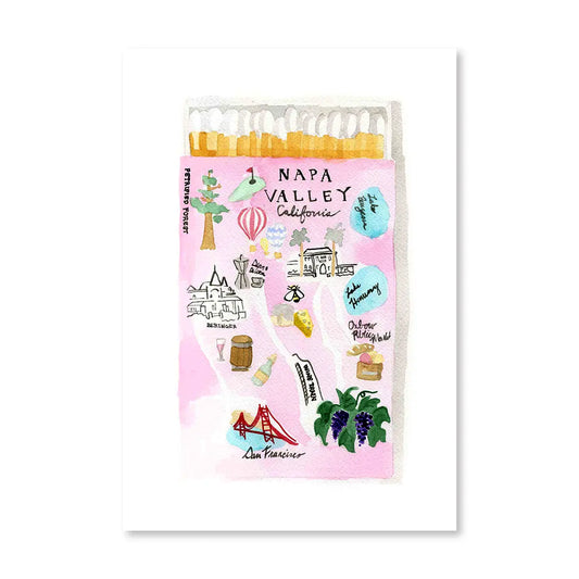 Napa Valley Matchbook Furbish Studio