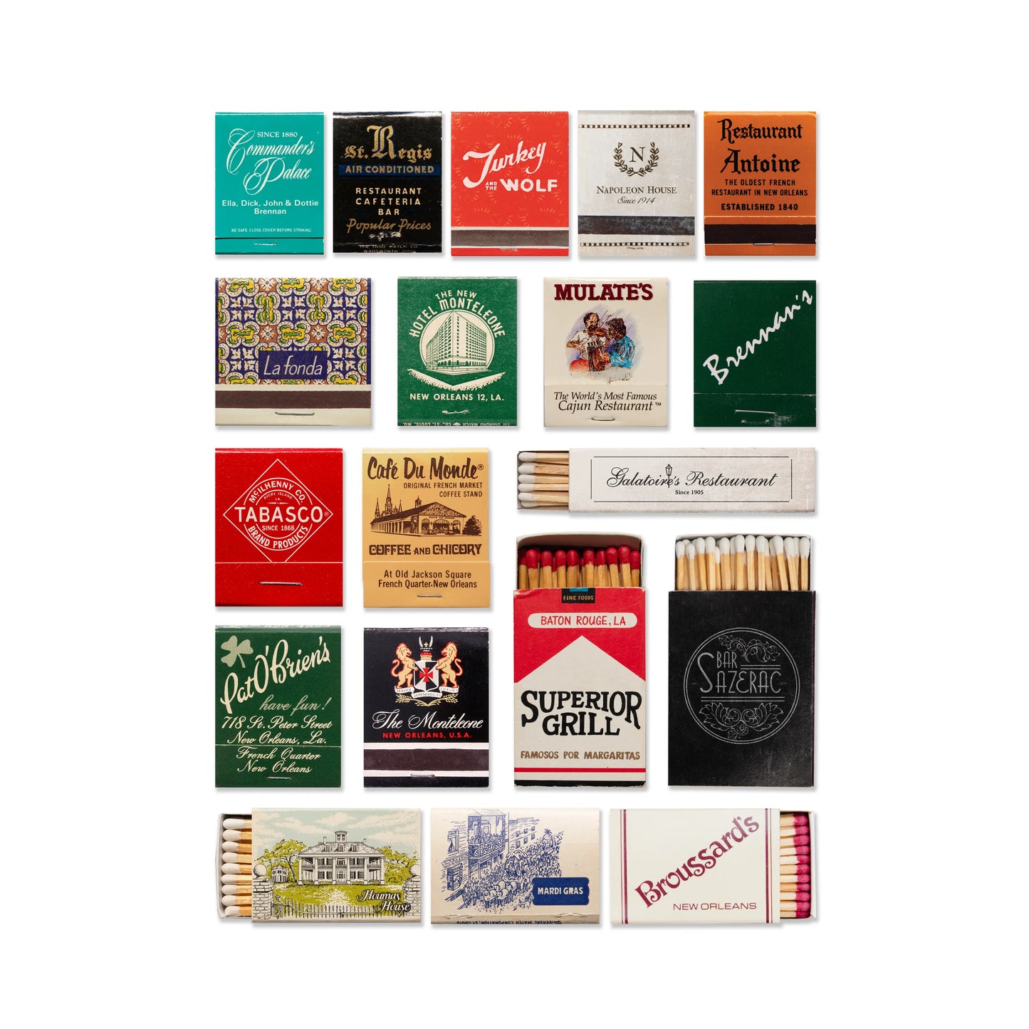 New Orleans Collage Match South Shop