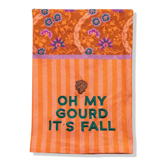 Oh My Gourd Dish Towel Furbish Studio