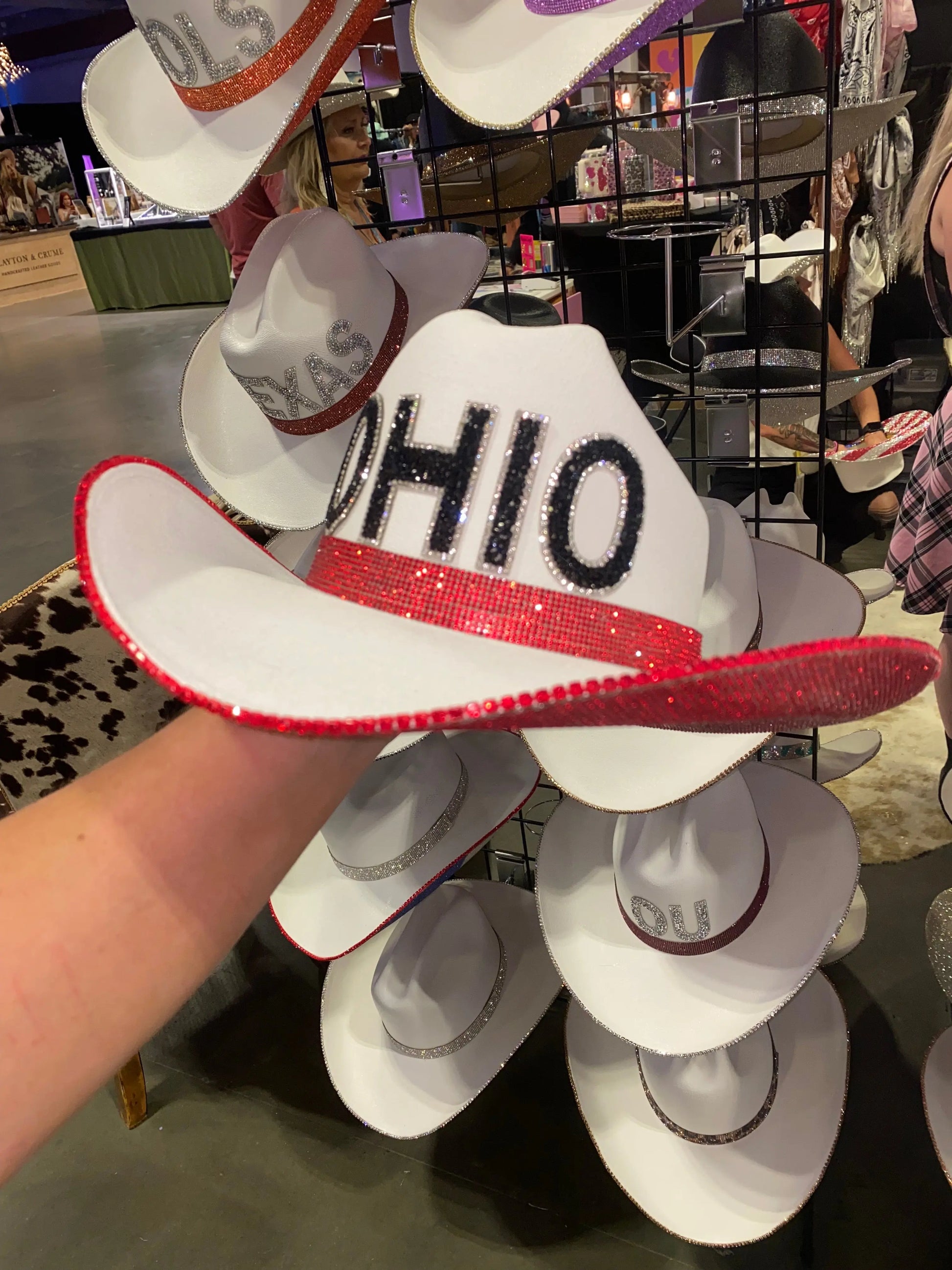 Ohio Hat Rhinestone Cowgirl