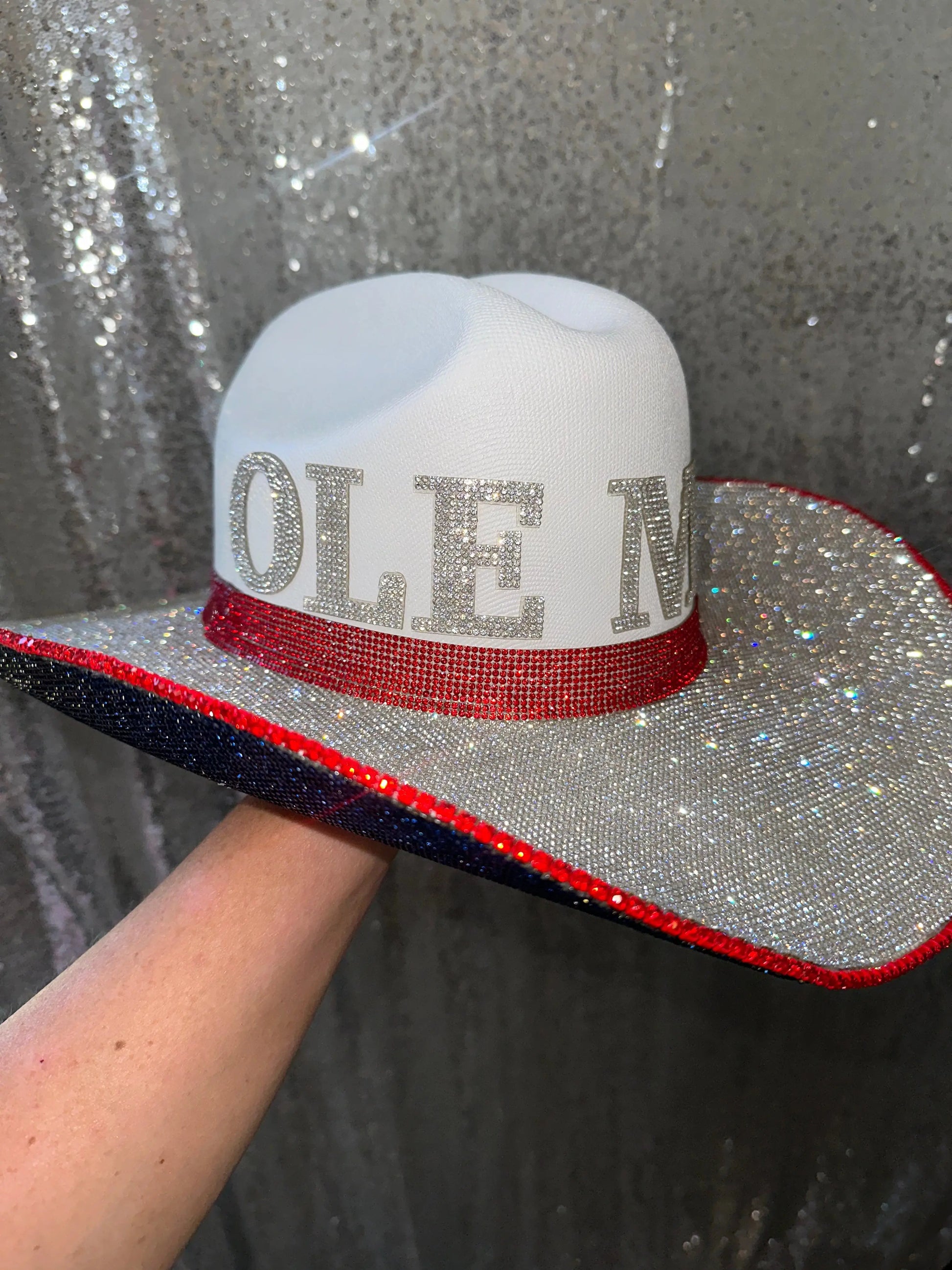 Ole Miss Hat Rhinestone Cowgirl