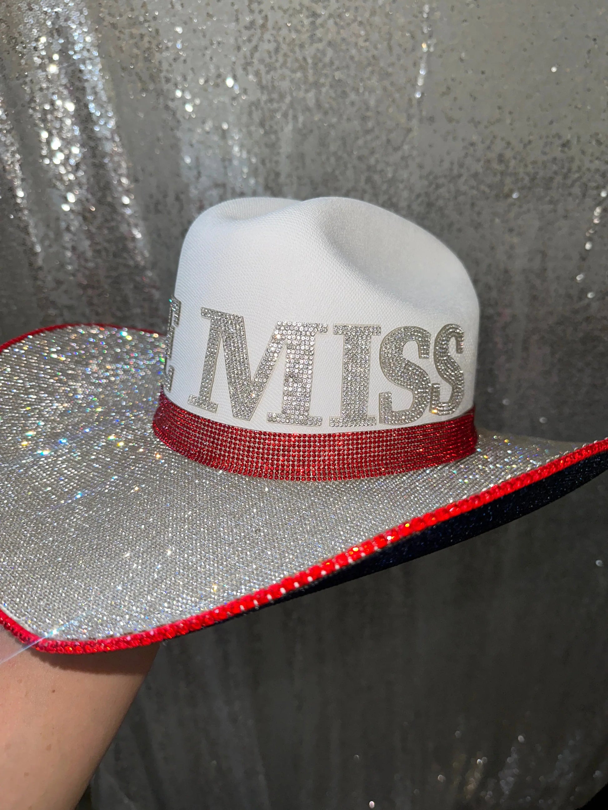 Ole Miss Hat Rhinestone Cowgirl