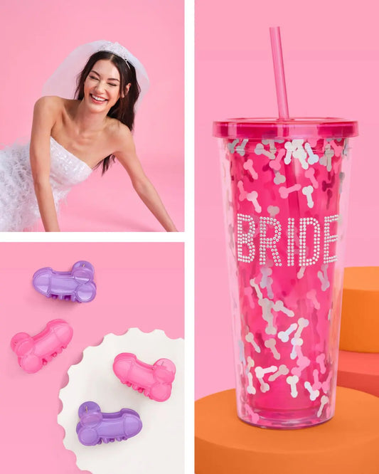 P3N!5 Pack - balloons, curtains + banners xo, Fetti