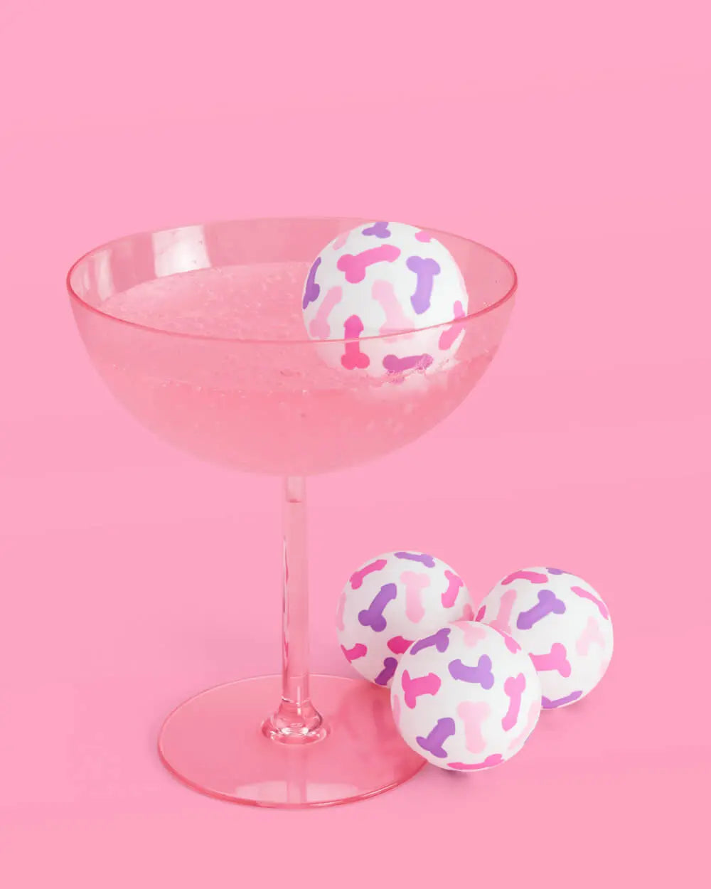 P3N!5 Pong Balls - really cute pong balls xo, Fetti