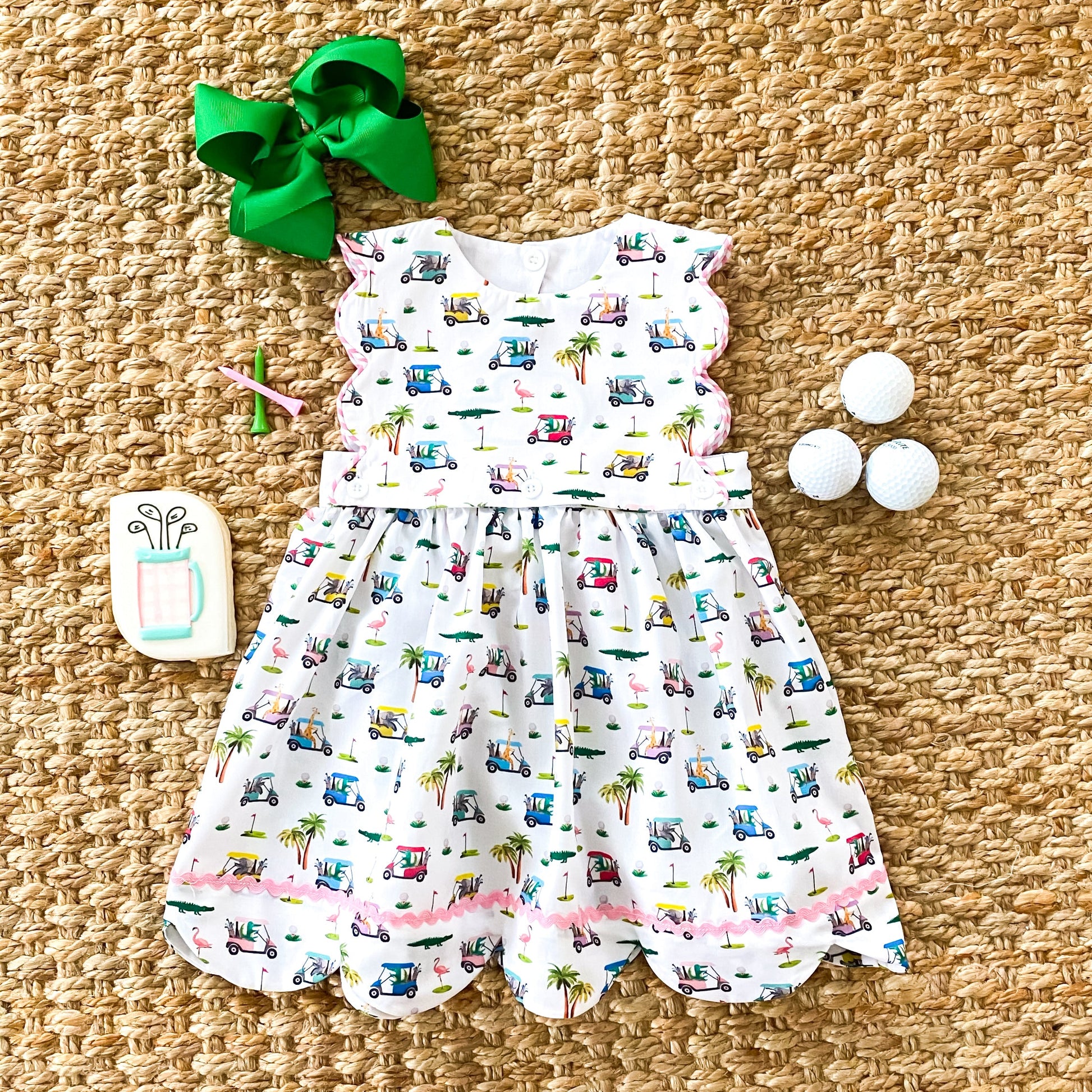 The Palms Reversible Golf Dress - Latchkey 