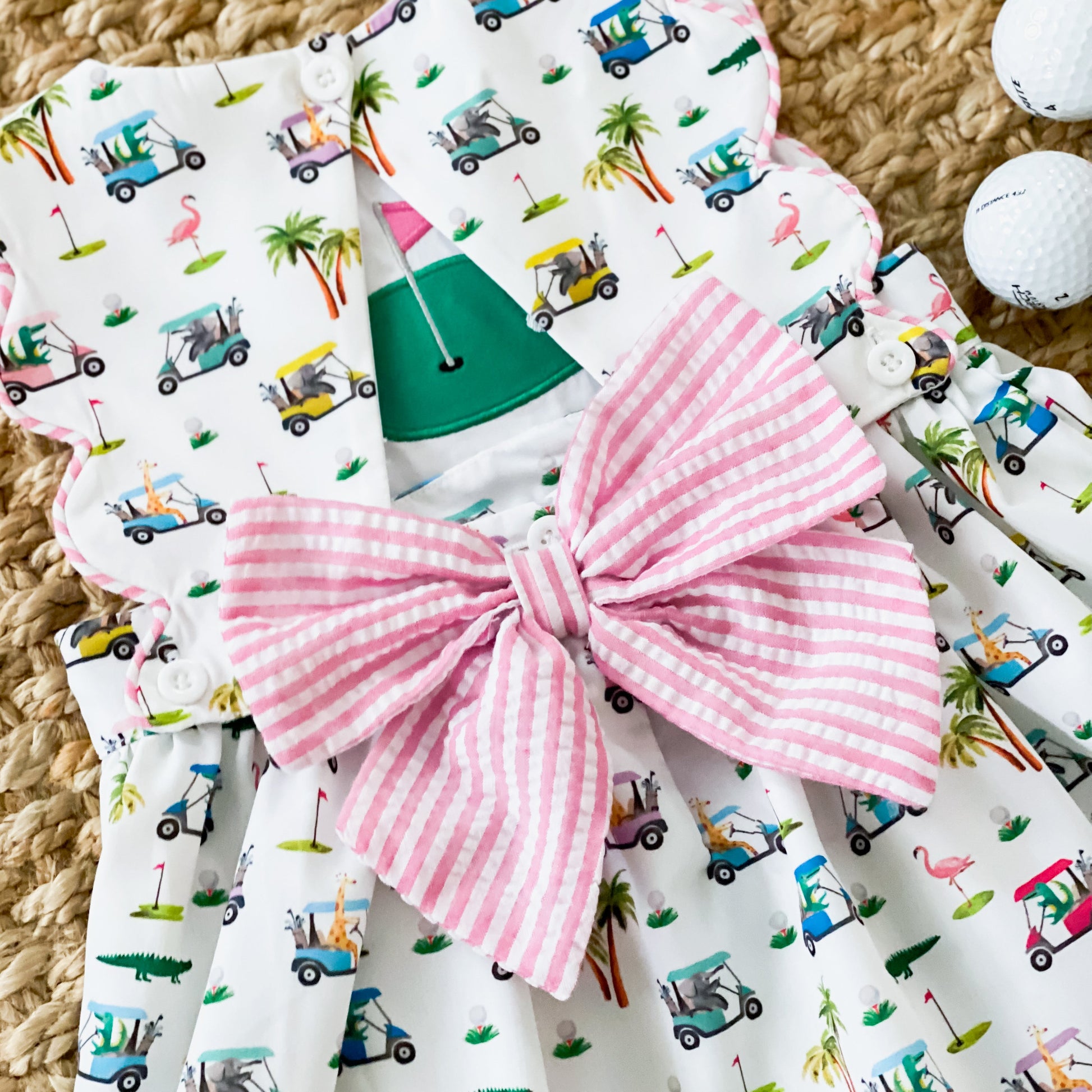 The Palms Reversible Golf Dress - Latchkey 