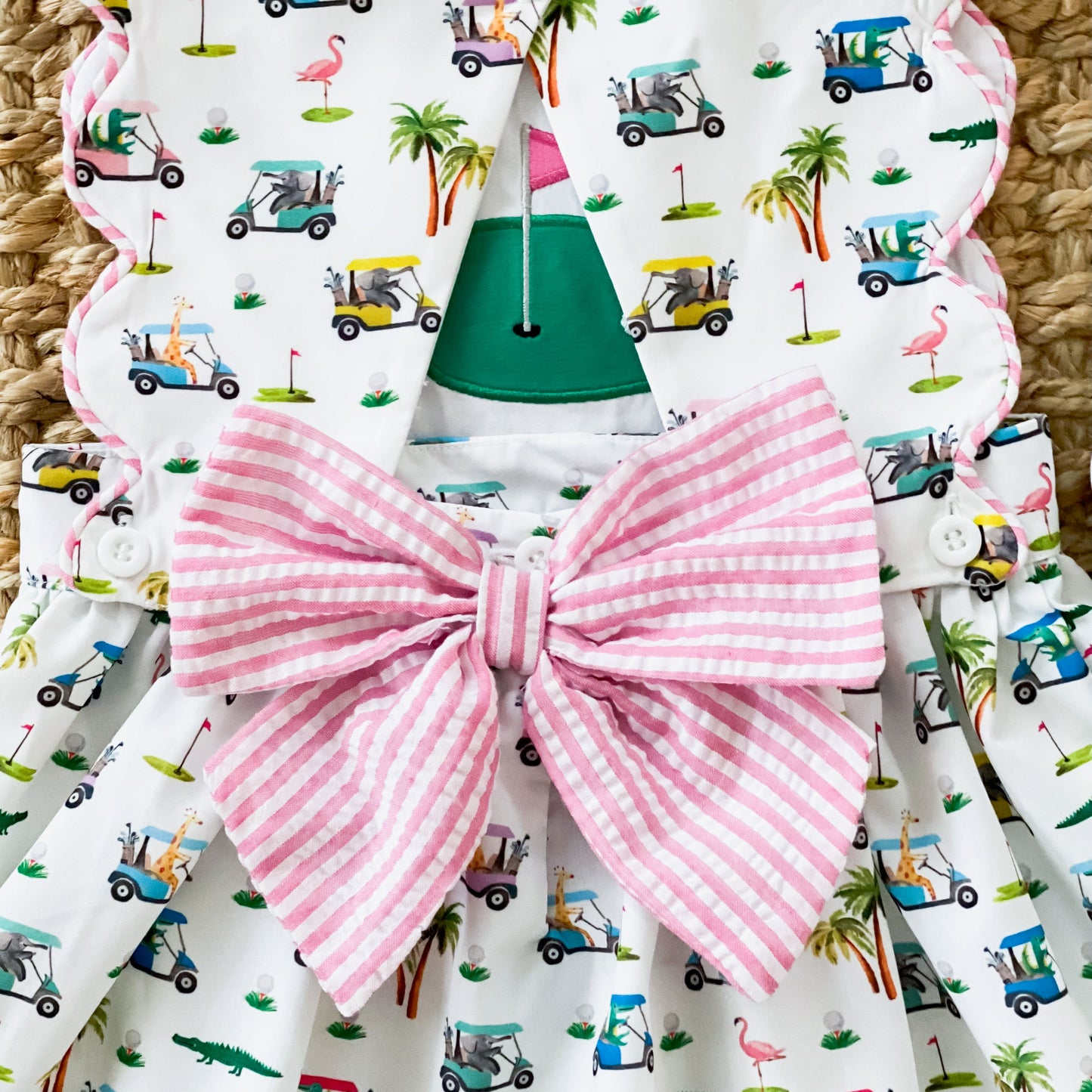 The Palms Reversible Golf Dress - Latchkey 