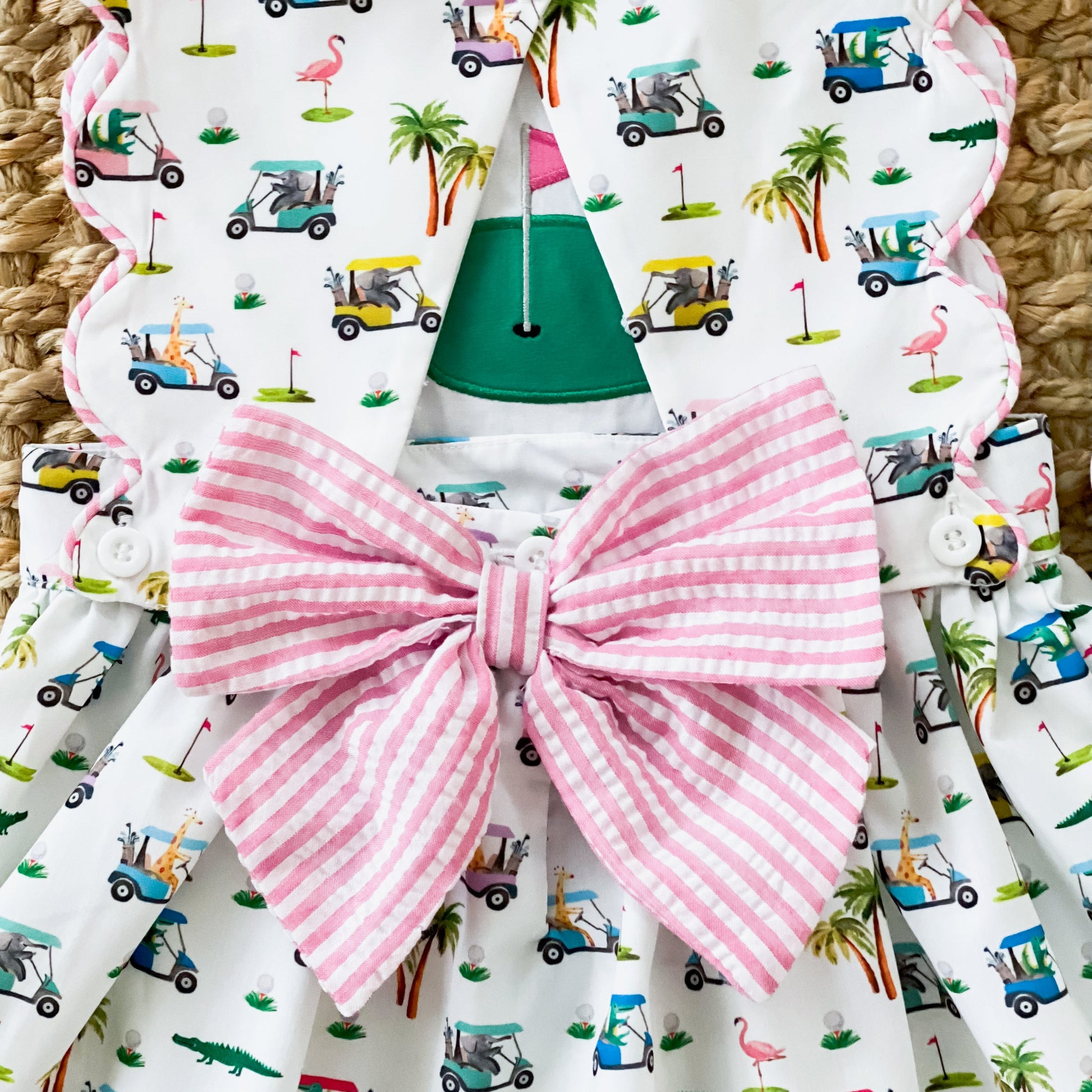 The Palms Reversible Golf Dress - Latchkey 