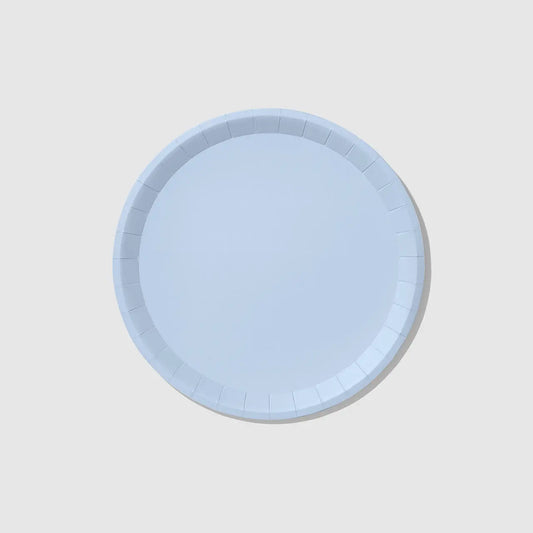 Pale Blue Classic Large Plates (10 per pack) Coterie