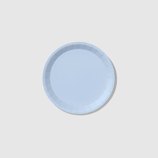 Pale Blue Classic Small Plates (10 per pack) Coterie