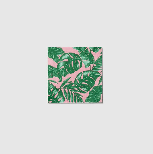Palm Leaf Cocktail Napkins (25 per pack) Coterie