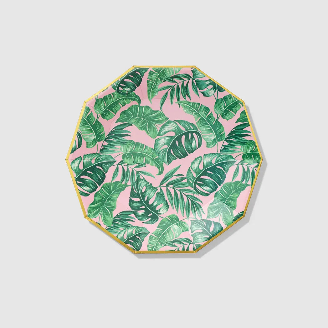 Palm Leaf Large Plates (10 per pack) Coterie