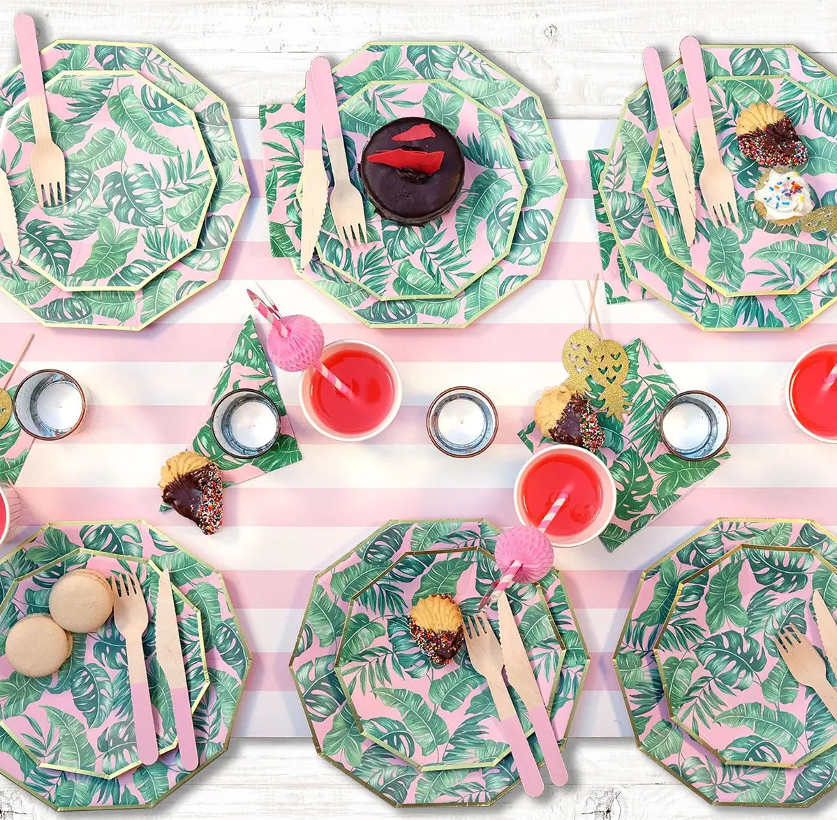 Palm Leaf Large Plates (10 per pack) Coterie