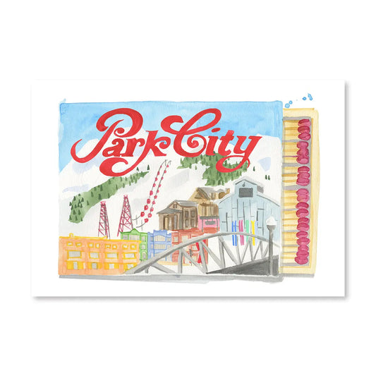 Park City Utah Matchbook Furbish Studio