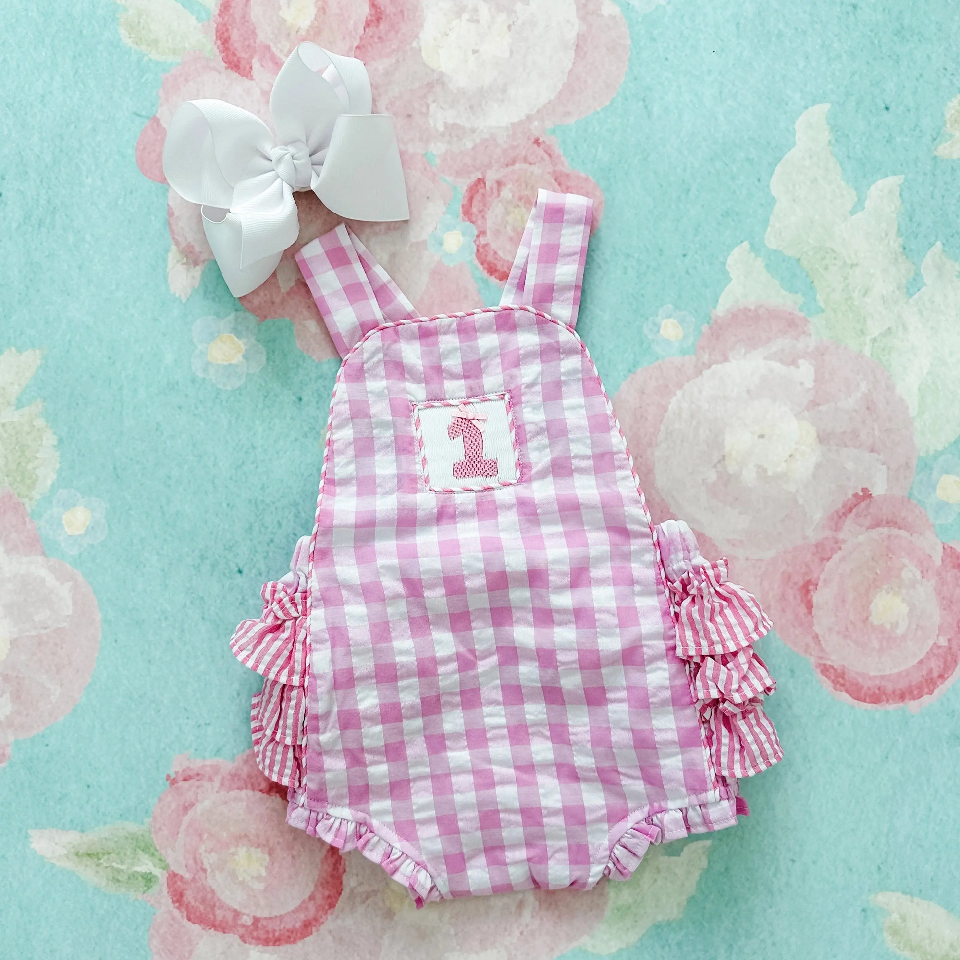 Pastel Pink First Birthday Bubble - Latchkey 