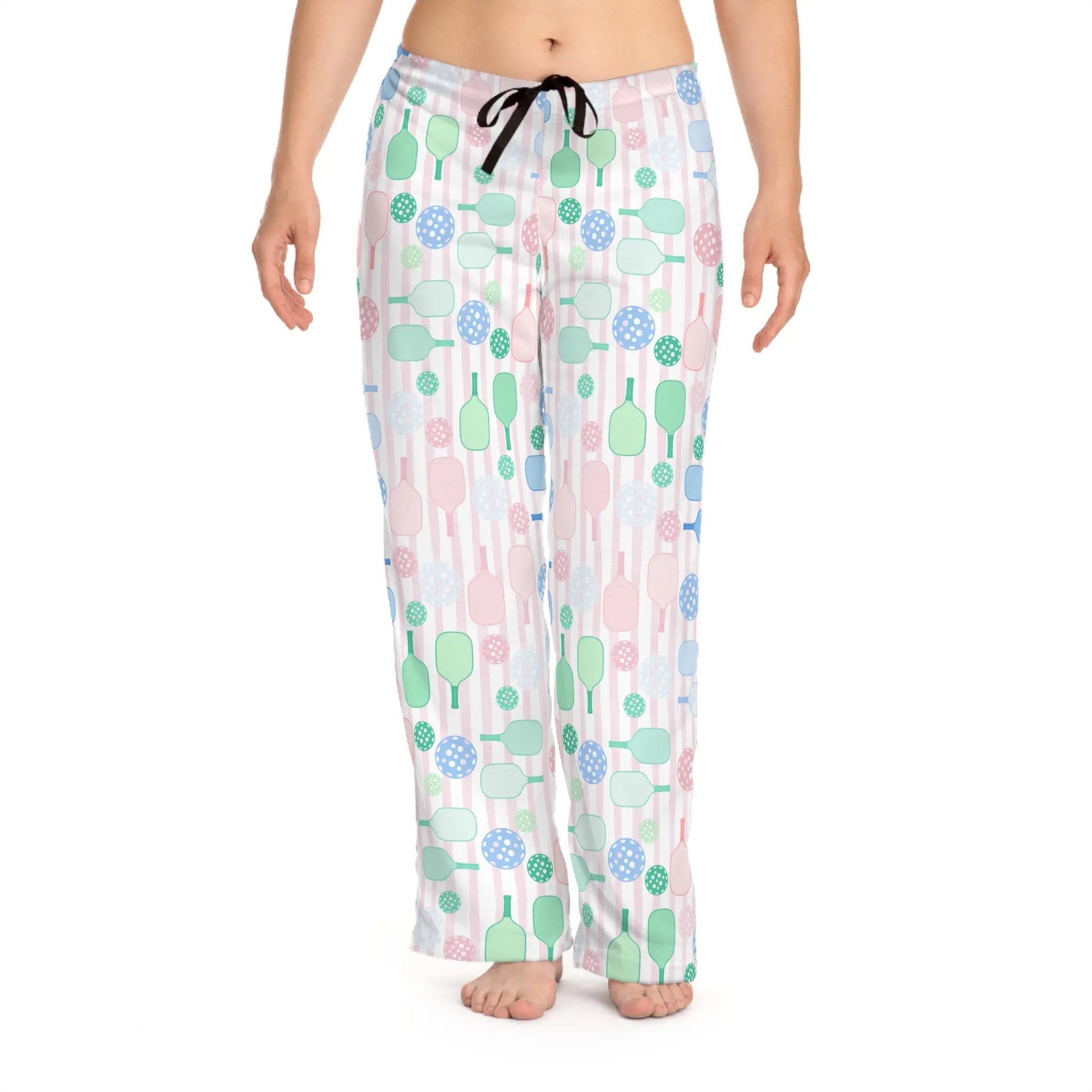 Pickleball Dreams Women’s Pajama Pants - Comfy & Playful Sleepwear Printify