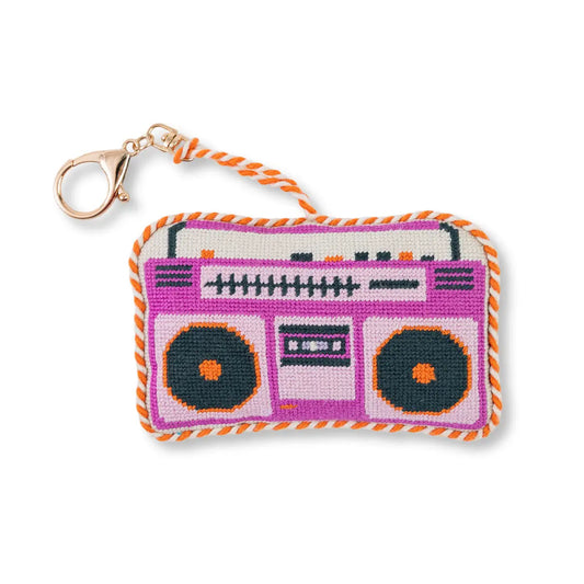 Pink Boombox- Bag Charm Furbish Studio