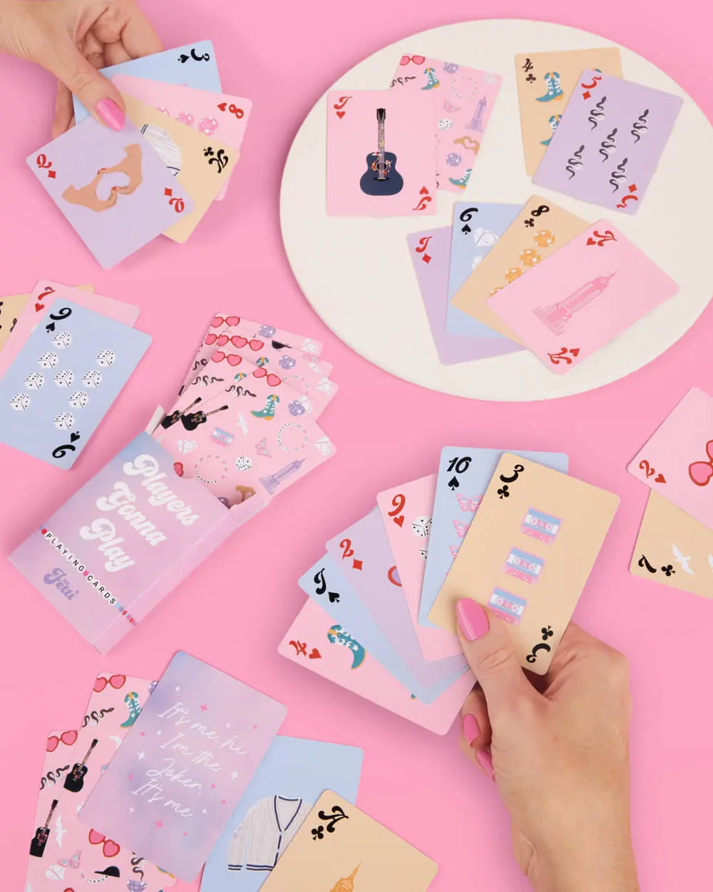 Players Gonna Play Cards - 54 playing cards xo, Fetti