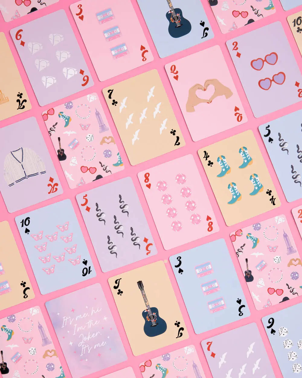 Players Gonna Play Cards - 54 playing cards xo, Fetti