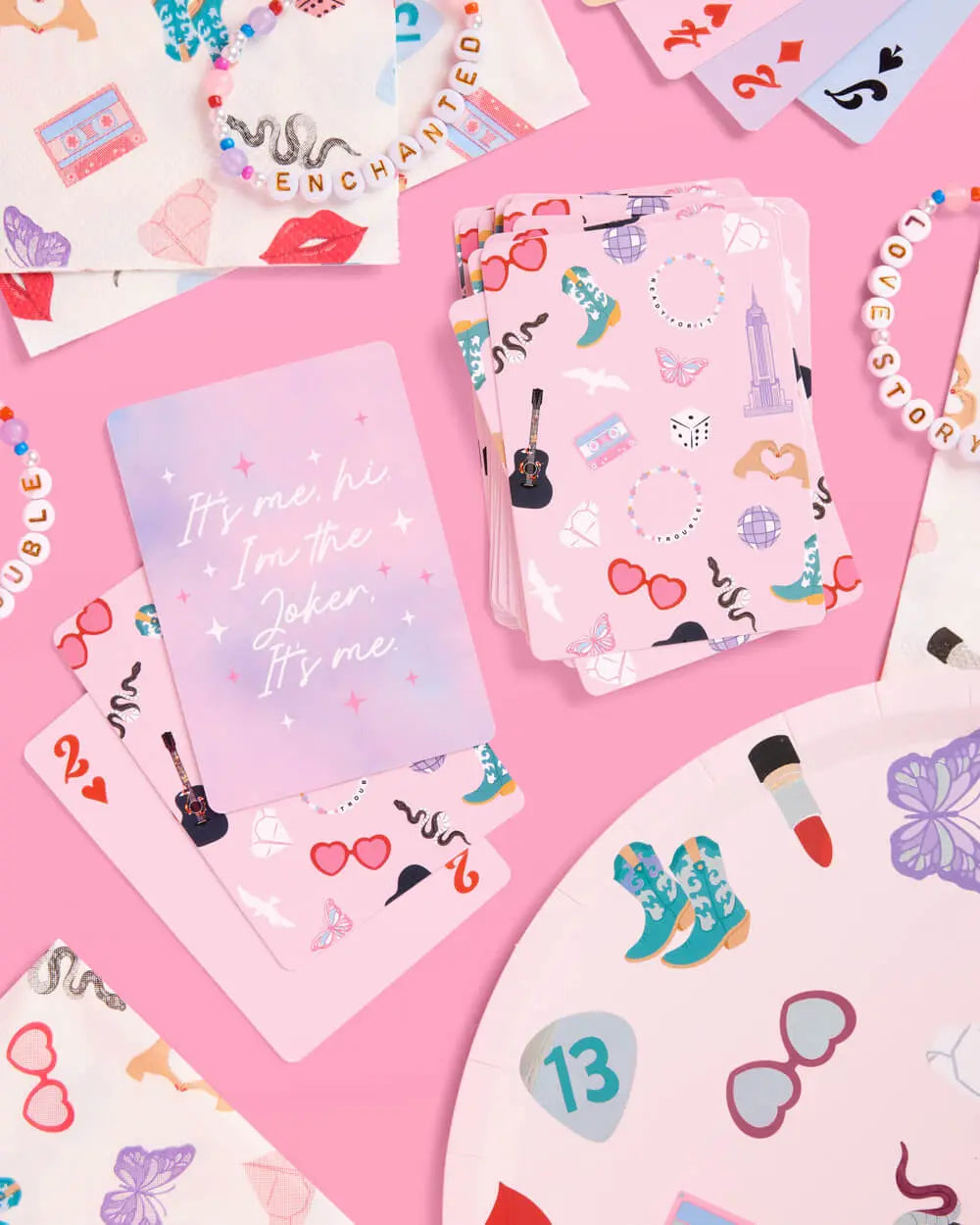 Players Gonna Play Cards - 54 playing cards xo, Fetti