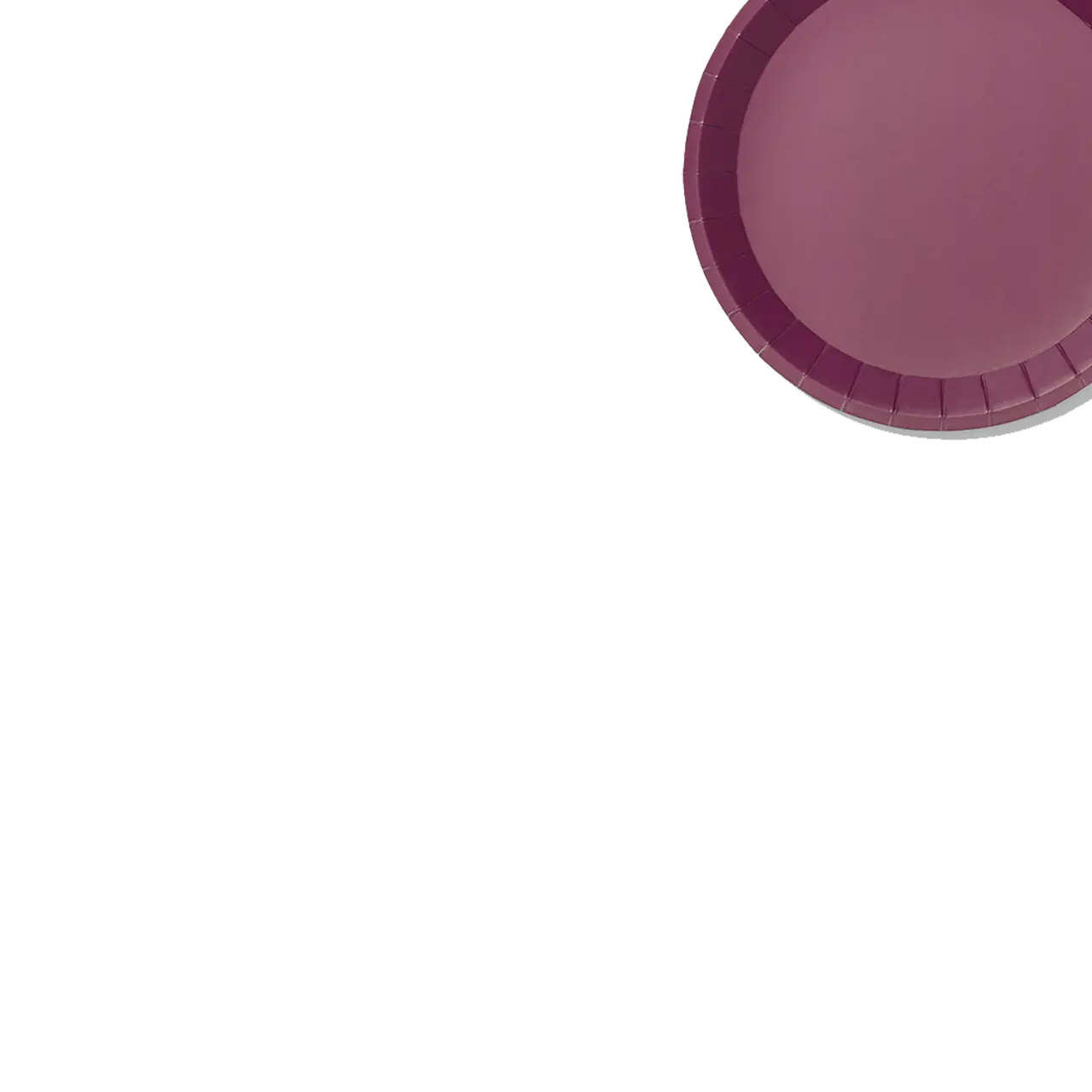 Plum Classic Small Plates (10 per pack) Coterie