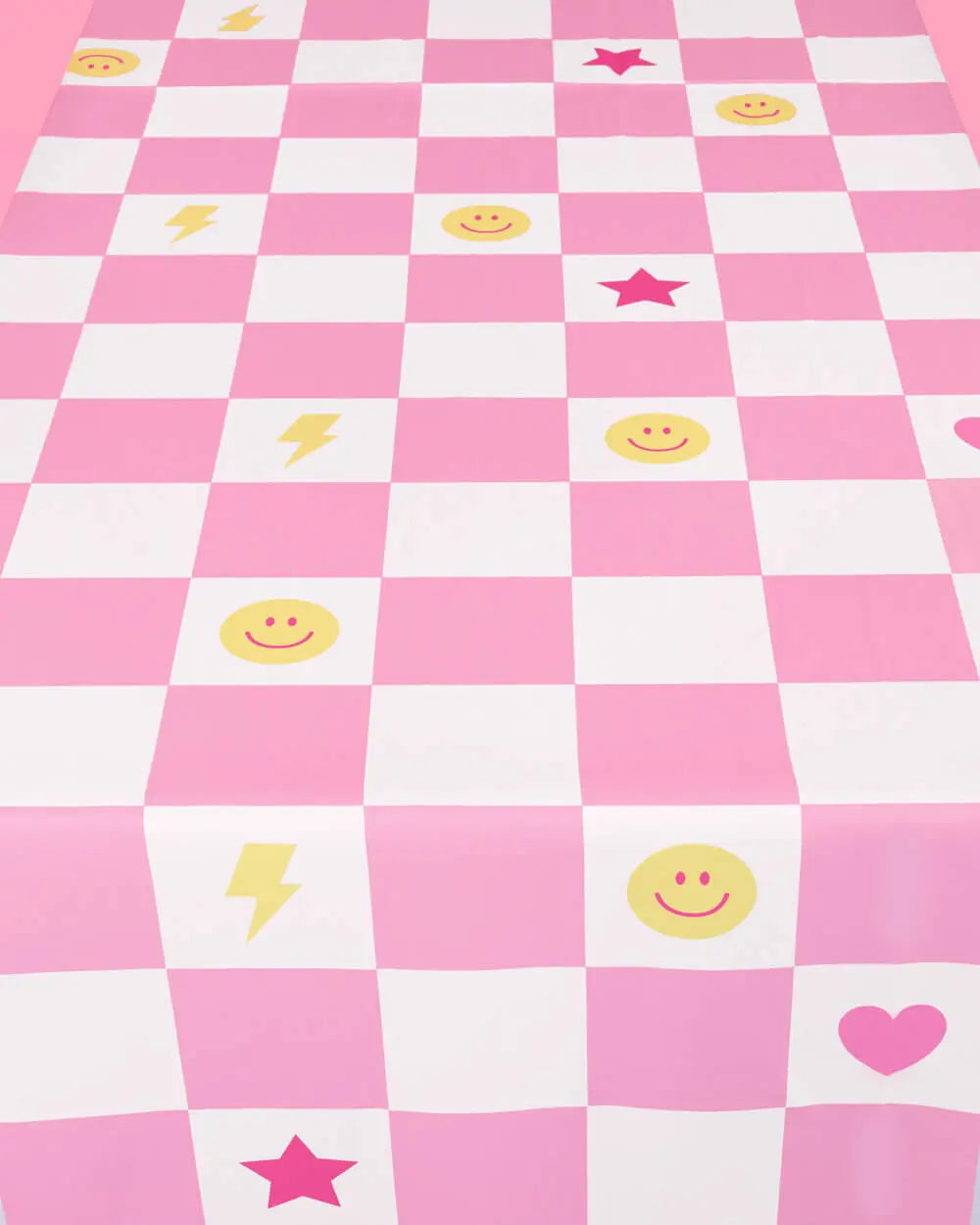 Preppy Party Tablecloth - washable table cover xo, Fetti