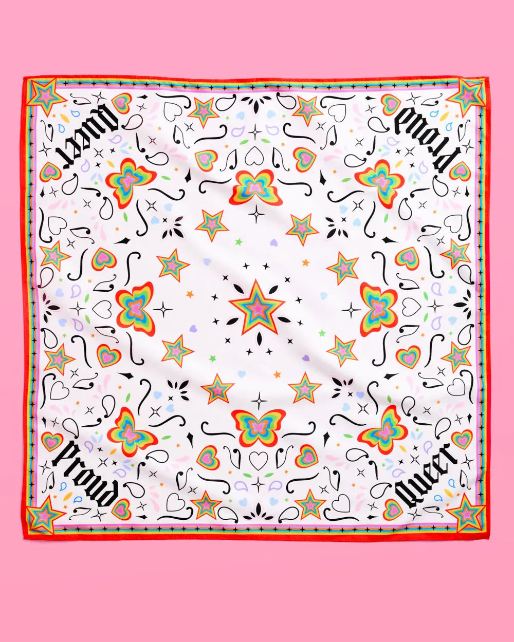 Pride Headscarf - polyester bandana xo, Fetti