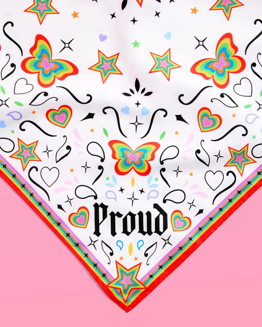 Pride Headscarf - polyester bandana xo, Fetti