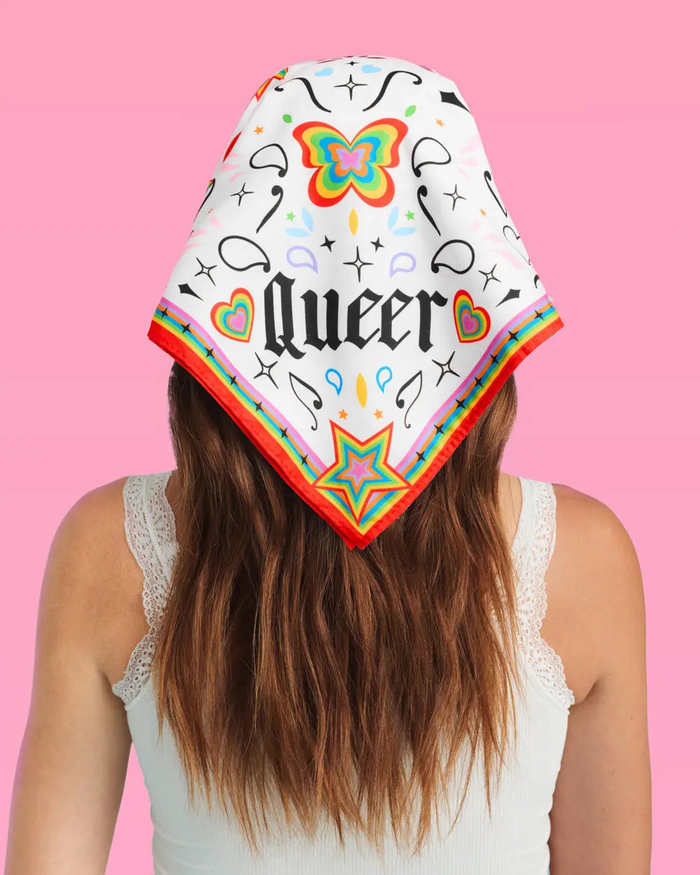 Pride Headscarf - polyester bandana xo, Fetti