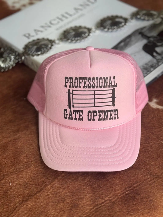 Professional Gate Opener Trucker Hat Wild Junkie
