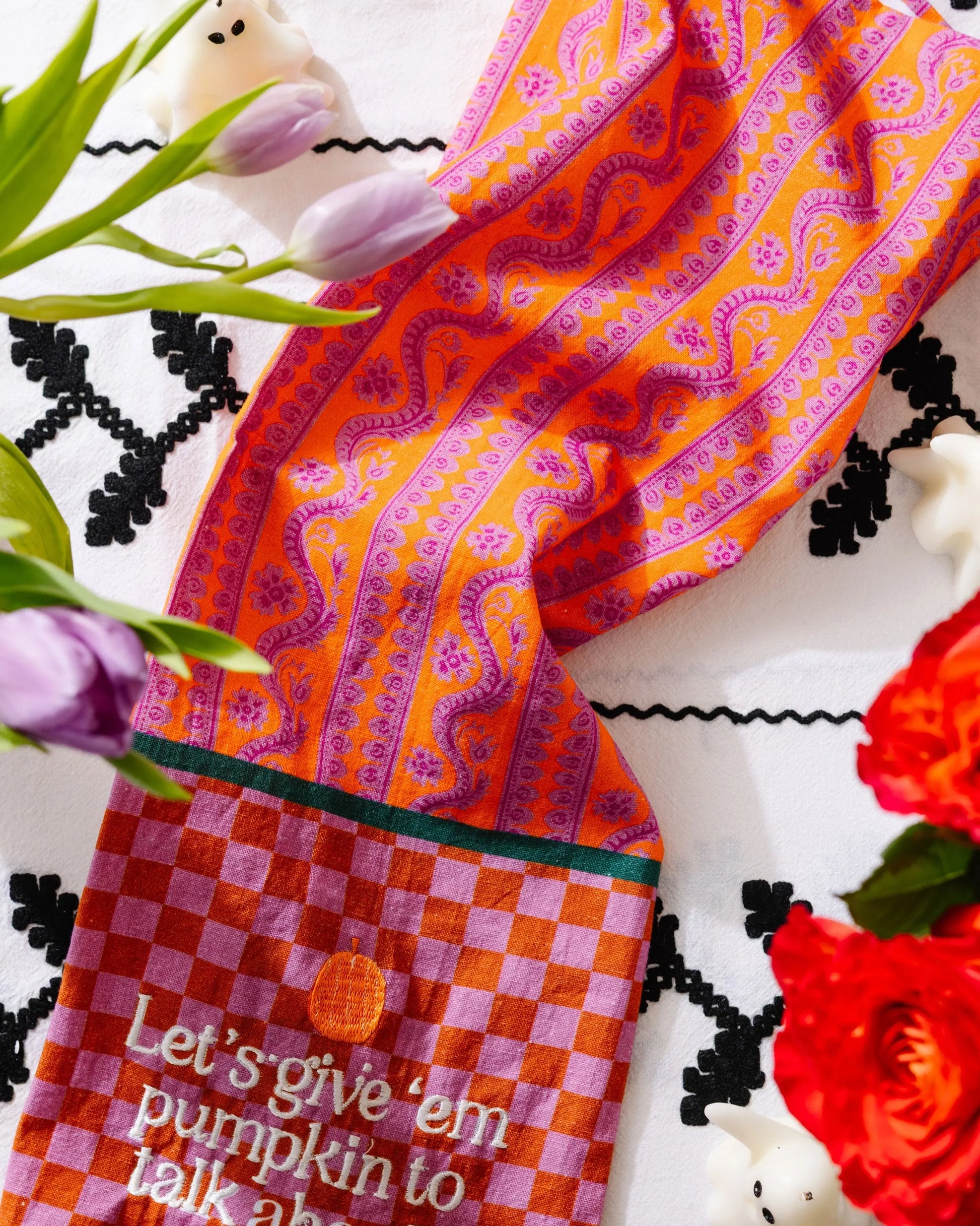 Pumpkin To Talk About Dish Towel Furbish Studio