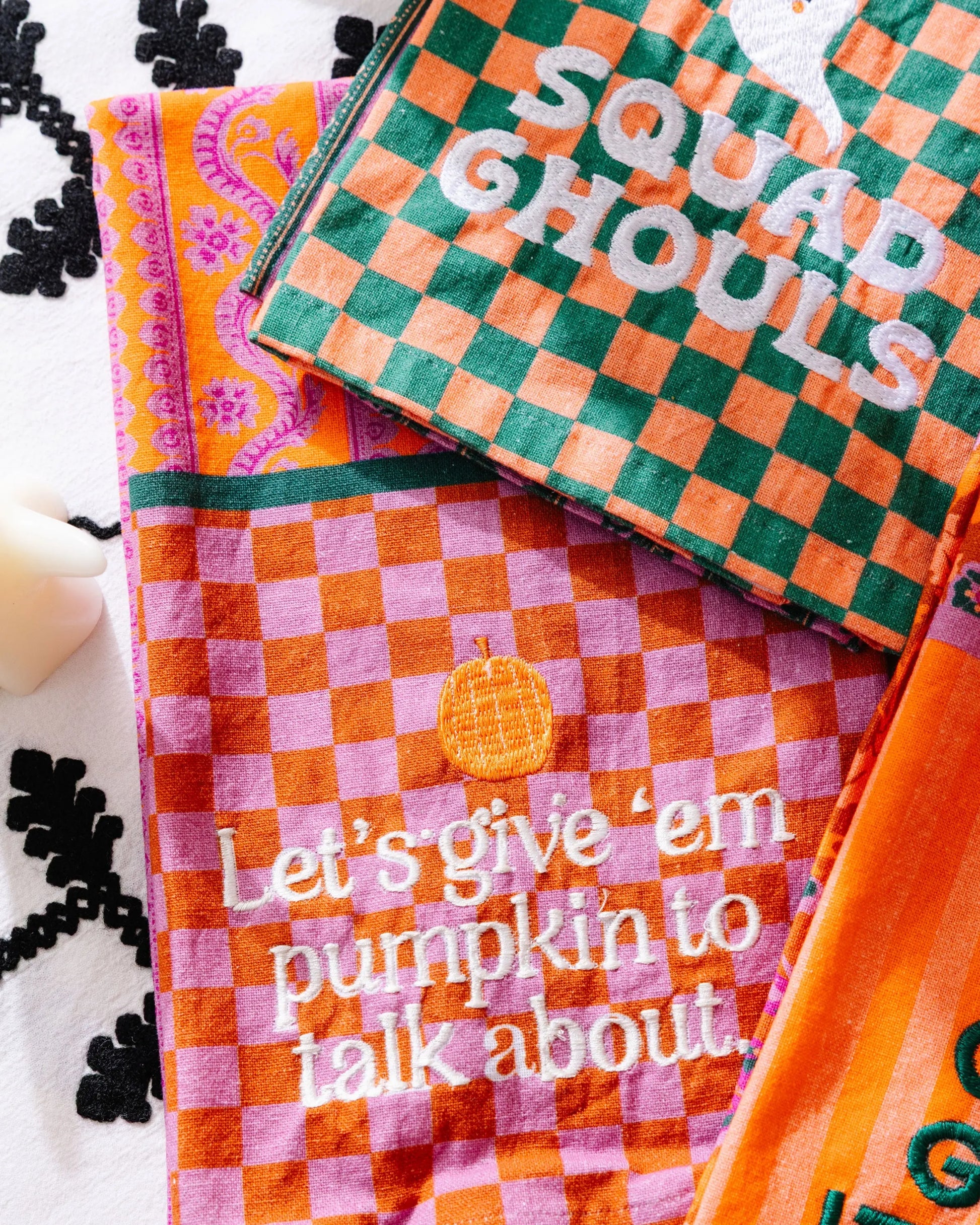 Pumpkin To Talk About Dish Towel Furbish Studio