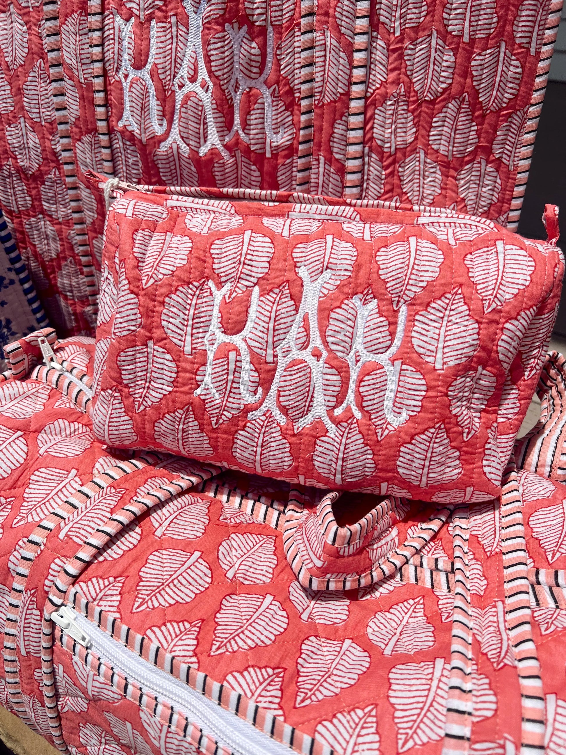 Quilted Block-Print - Aubrey Collection KenzKustomz