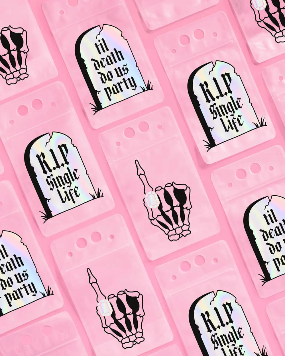 RIP Single Life Sippers - 15 drink pouches xo, Fetti