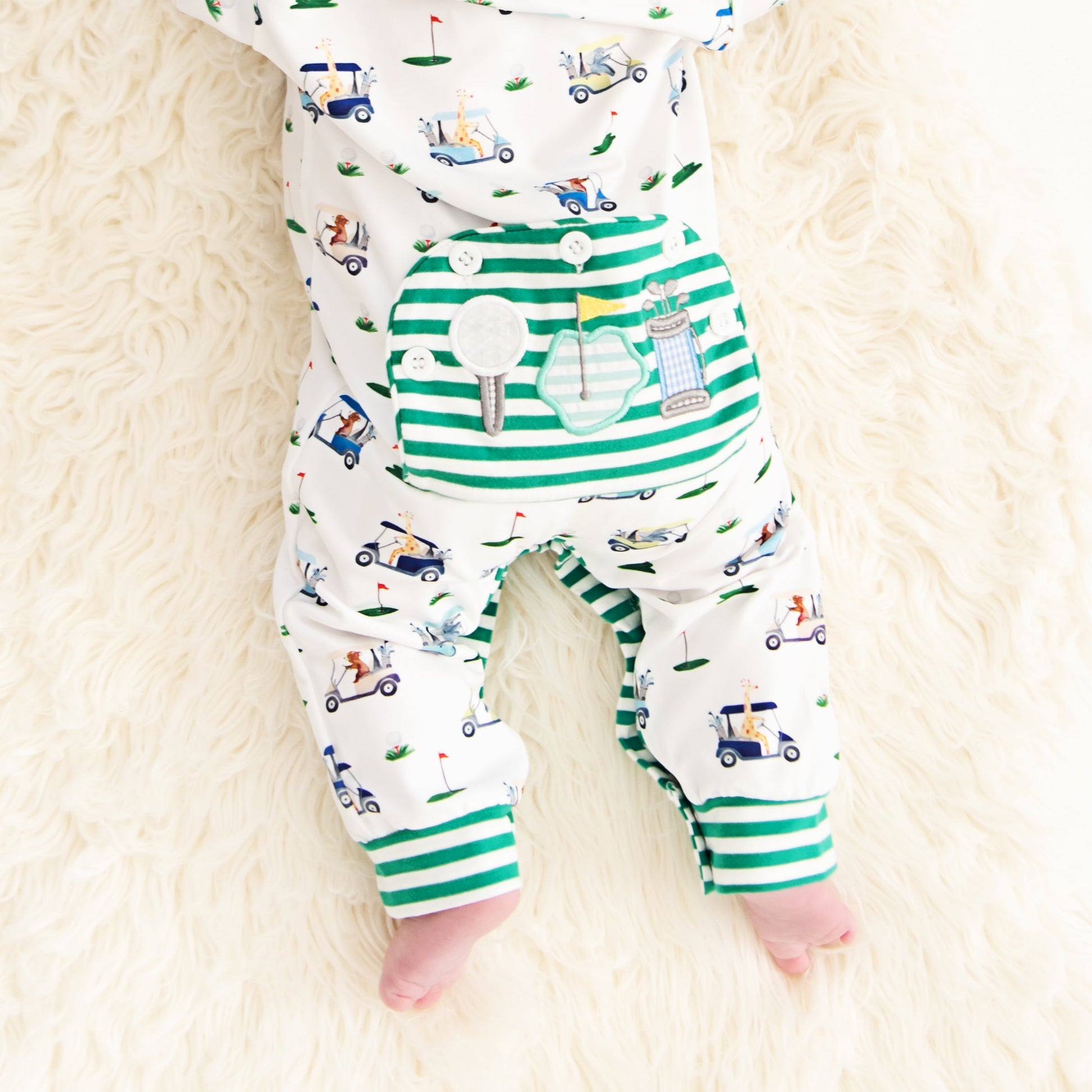 Boys Fairway Golf Romper - Latchkey 