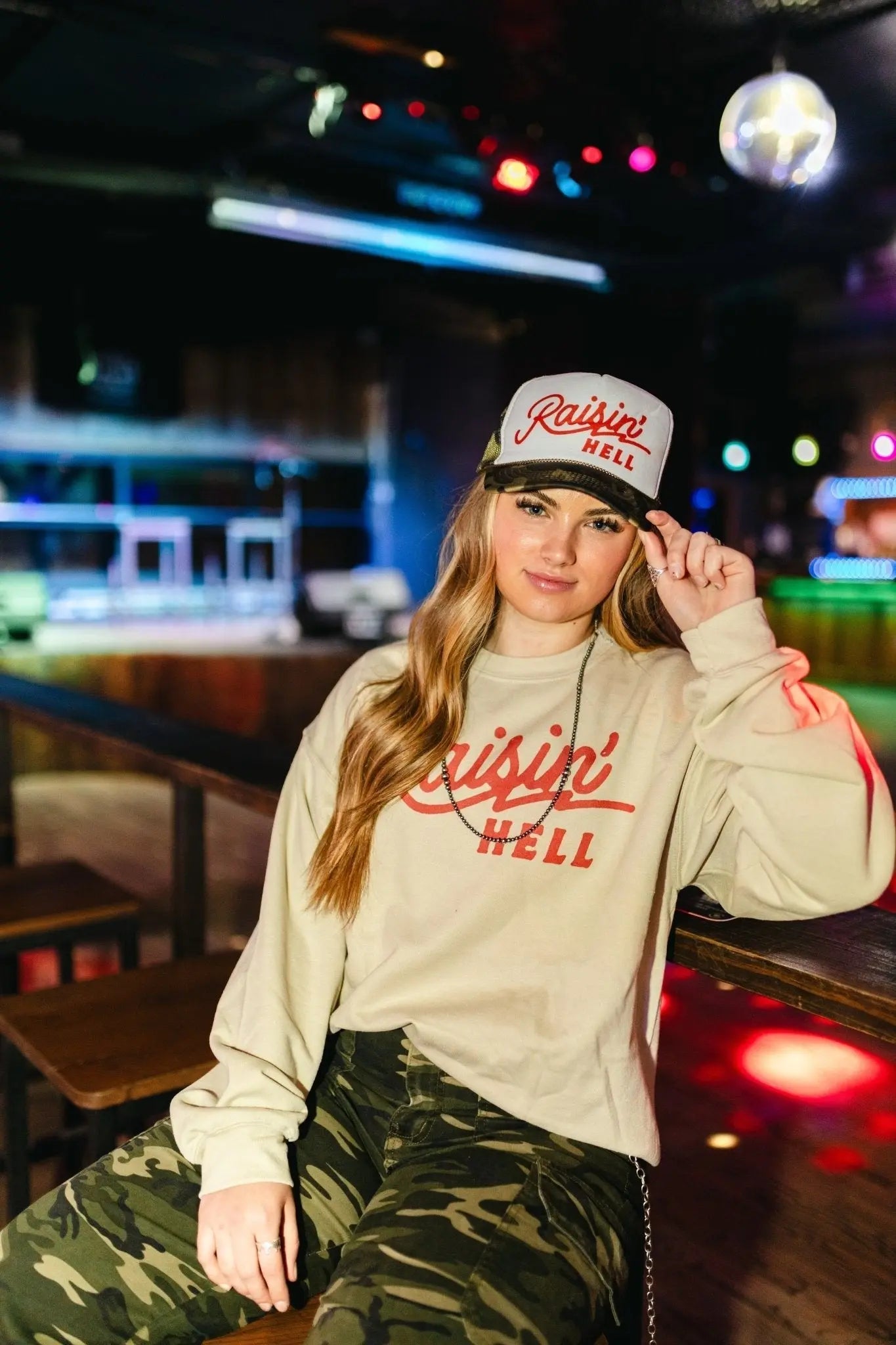 Raisin' Hell Graphic Sweatshirt Wild Junkie