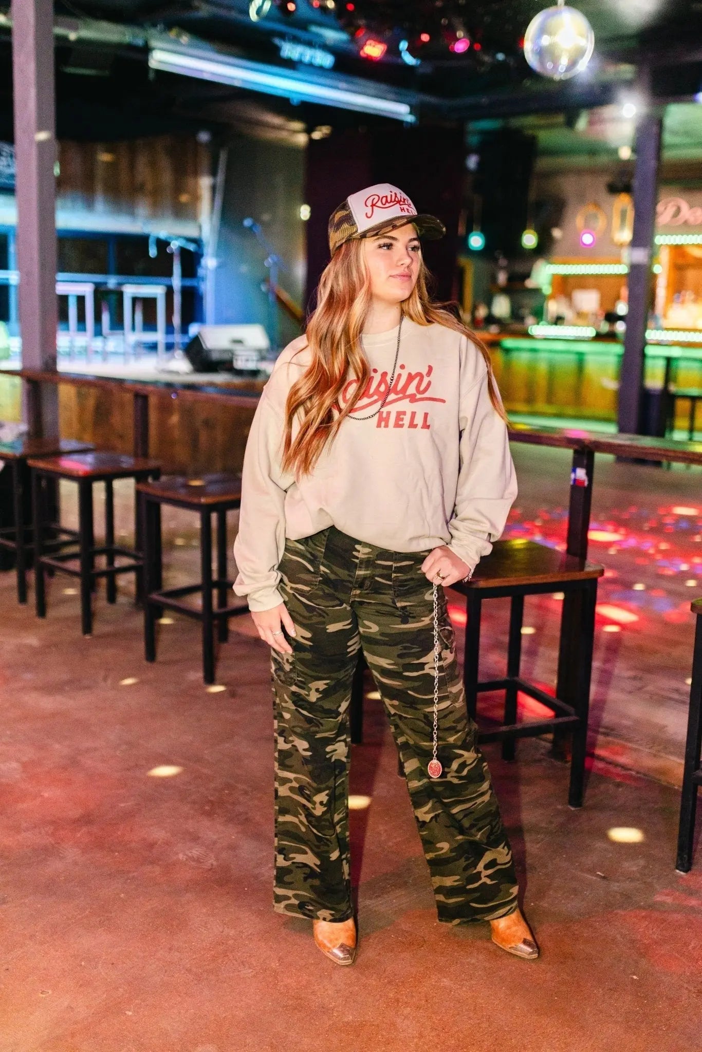 Raisin' Hell Graphic Sweatshirt Wild Junkie