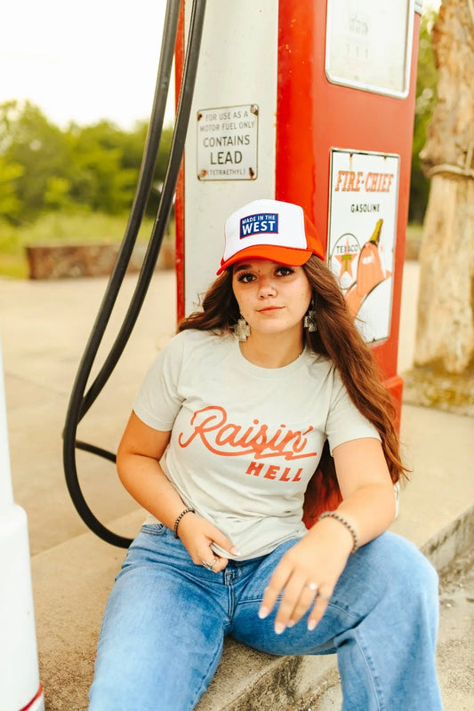 Raisin' Hell Graphic Tee Wild Junkie