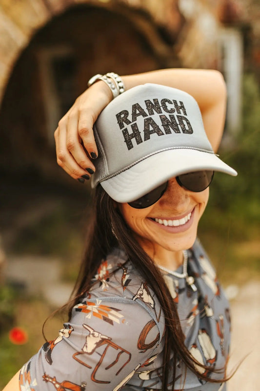 Ranch Hand Trucker Hat Wild Junkie