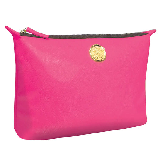 Raspberry Pink Large Cosmetic Bag Anna Griffin Inc.