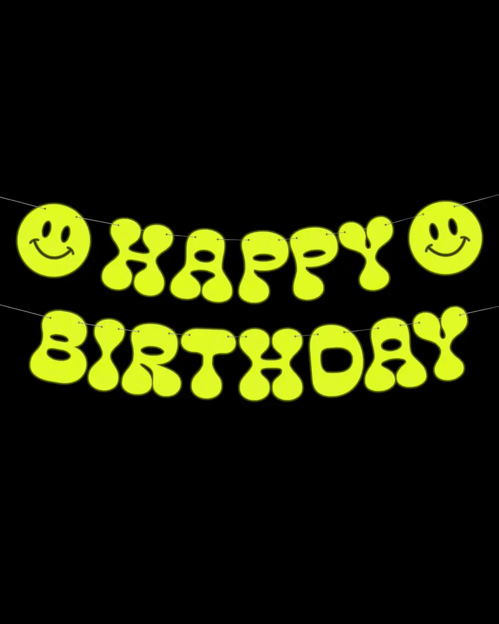 Rave Girl Banner - matte neon banner xo, Fetti