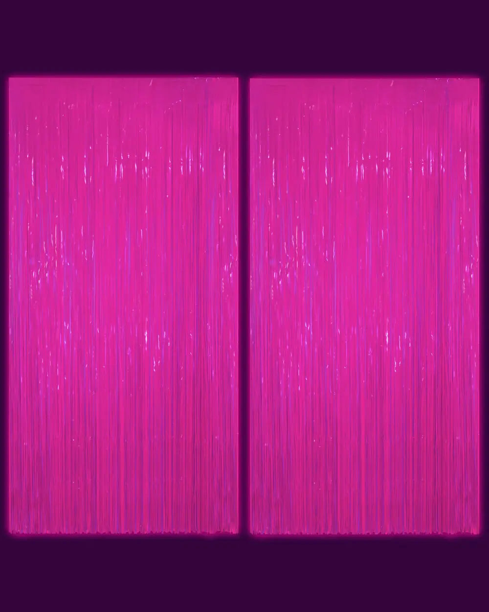 Rave Girl Glo Curtain - neon curtain xo, Fetti