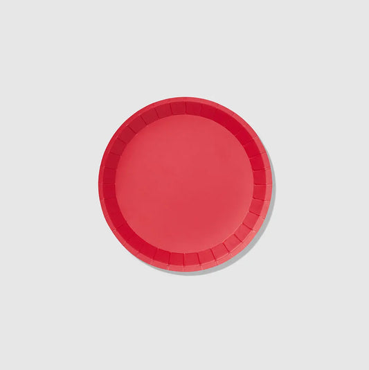 Red Classic Small Plates (10 per pack) Coterie