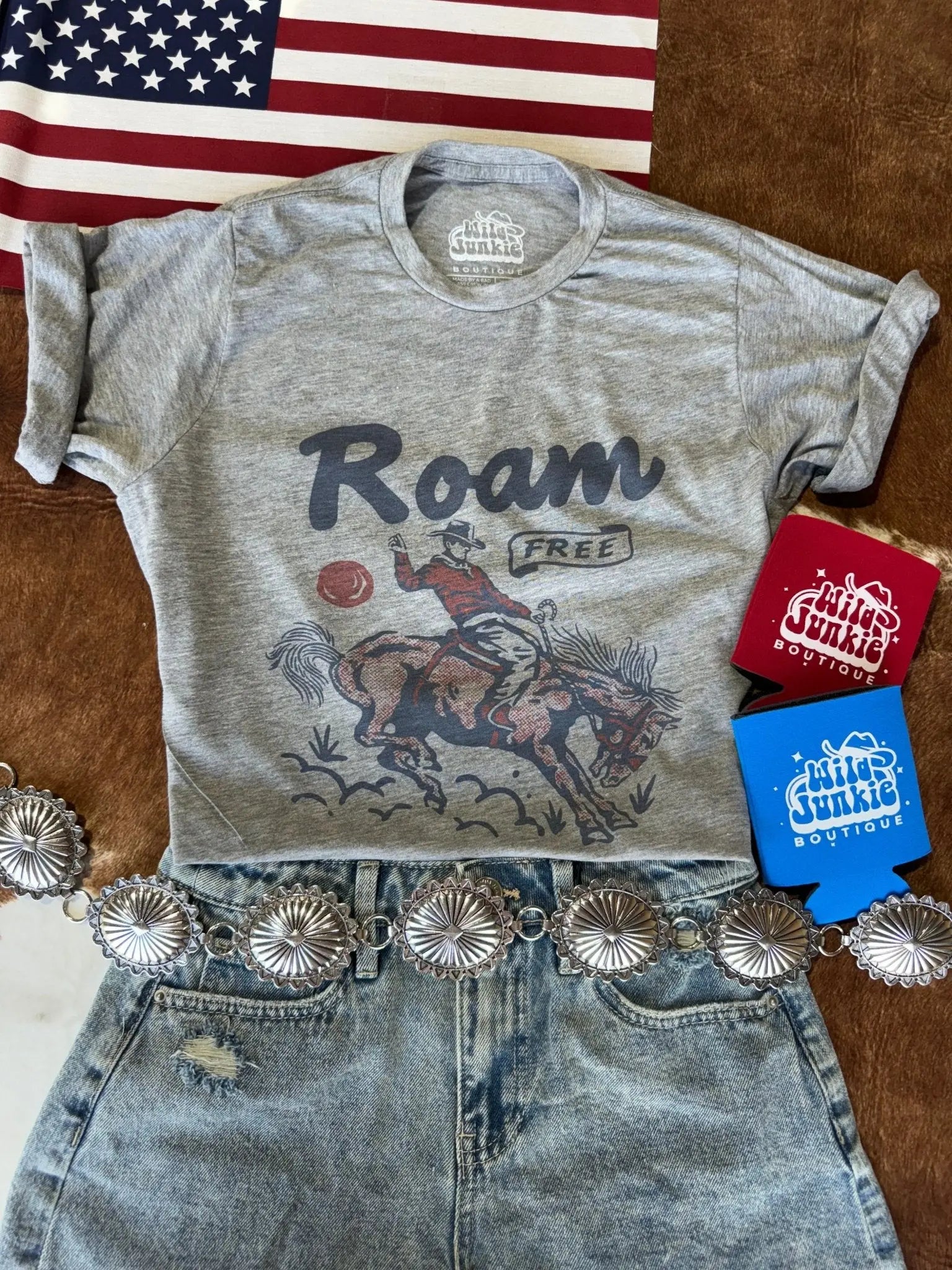 Roam Free Graphic Tee Wild Junkie