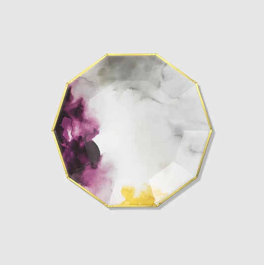 Roar + Rabbit Watercolor Large Plates (10 per pack) Coterie