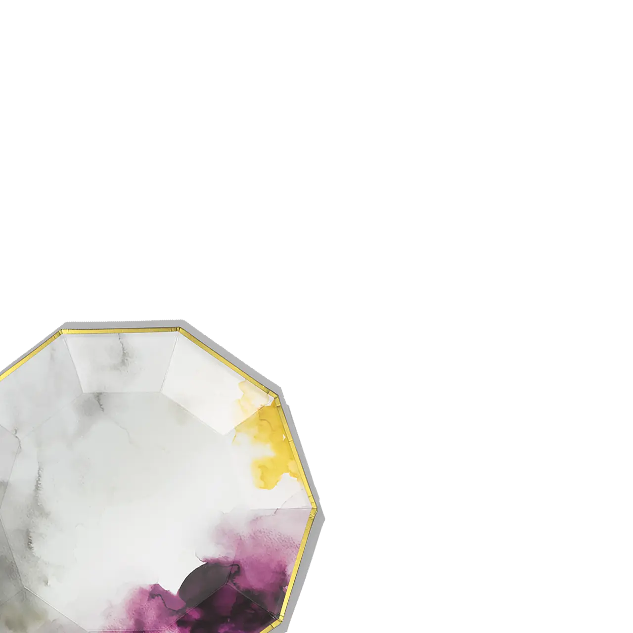 Roar + Rabbit Watercolor Large Plates (10 per pack) Coterie