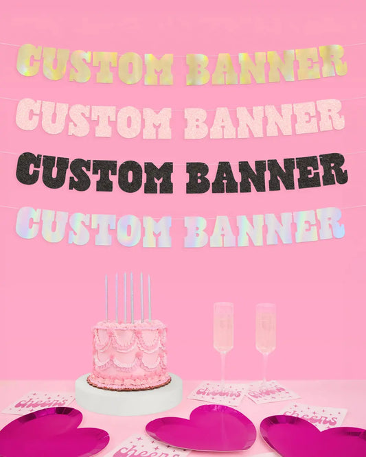 Rodeo Custom Banner - customizable banner xo, Fetti