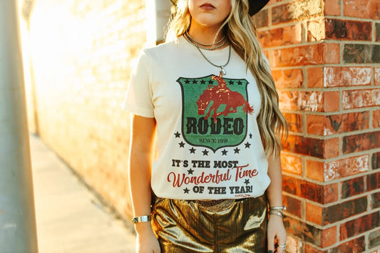 Rodeo: Most Wonderful Time Of The Year Graphic Tee Wild Junkie