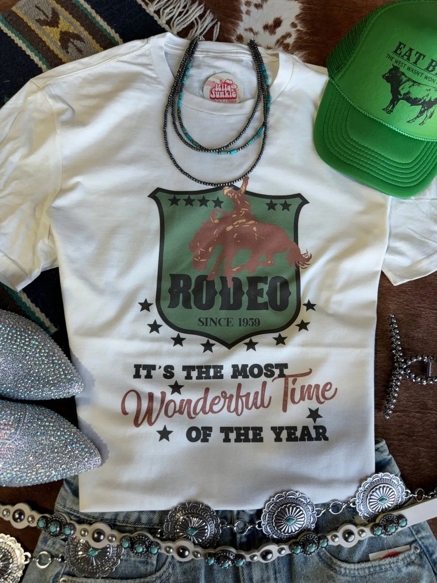 Rodeo: Most Wonderful Time Of The Year Graphic Tee Wild Junkie