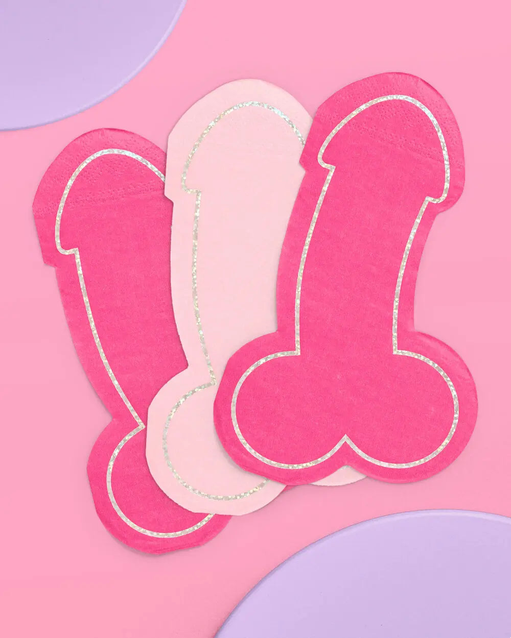 Same Napkin Forever - 24 foil napkins xo, Fetti